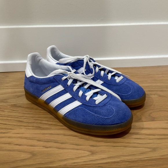 adidas Shoes - Adidas Gazelle Indoor Blue Fusion Gum